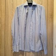 Koszula PIERRE CARDIN krata elegancka rozmiar L stan dobry