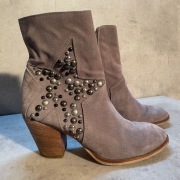 Botki damskie 37 Vera Gomma kowbojki damskie skórzane kozaki