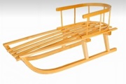 Sanki drewniane z oparciem NOWE, POLSKIE