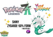 Pokemon Legends Z-A | Shiny Zygarde 50% + Master Ball