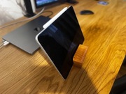 Stylowa, stojak, drewniana podstawka pod telefon, tablet, iPad