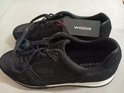 Wojas NOWE roz. 43 półbuty męskie czarne nubuk but