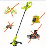 Podkaszarka ryobi ry18lt23a-120p akumulatorowa body elektryczna kosa 