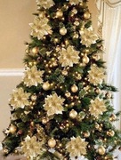 Gwiazdy Betlejemskie na choinkę 5 szt