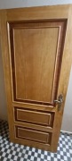 Drzwi wewnętrzne dębowe 80x200 z czasów PRL 