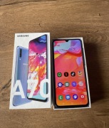 SAMSUNG GALAXY A70 KOLOR NIEBIESKI STAN BARDZO DOBRY 