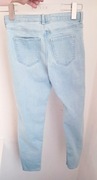 Nowe jeansy 140 skiny 
