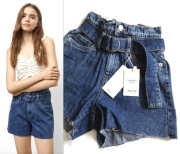 MANGO szorty | spodenki jeansowe | paperbag | denim | 11 12 lat