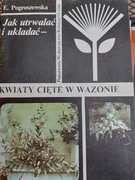 Kwiaty cięte w wazonie. Gratis Ikebana zimowa