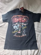 Koszulka czarna t-shirt bawełniana  muzyczna AC/DC