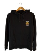 Bluza z kapturem Vans czarna duże logo m