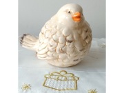 Nowa Figurka gołąb, ozdoba Ceramika