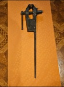 imadło kowalskie z nogą stare kute warsztatowe 90 cm