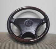 Kierownica drewniana Mercedes W201 W140 W124 R129 Sportline