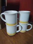 Zestaw 4 kubków Koreańskich Biel Żółty