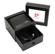 Meski zestaw prezentowy skóra naturalna Pierre Cardin PARURE