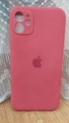 iPhone 11 case etui Apple silicone czerwony