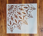 Szablon Mandala -wzór 60x60cm szablon 30x30cm, malarski tynk ozdobny Nr 8