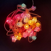 Lampki na choinkę ZSRR z lat 70-tych