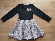 ELEGANCKA SUKIENKA Z KOŁA ROZMIAR 122 