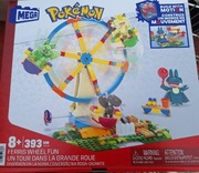 Klocki konstrukcyjne Mega Pokemon diabelski młyn 393 elementów 8+