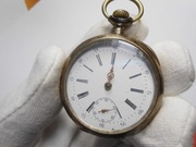 Stary zegarek kieszonkowy  koperta ze srebra  !