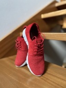 Czerwone buty skórzane WOJAS