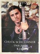 DEATH (Chuck Schuldiner) - Duży plakat XL, Format A2 (40 x 55 cm)
