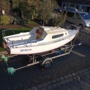 Łódź motorowa - z silnikiem 6KM Yamaha 2-takt