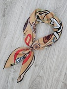 Elegancka chusta jedwabna 90x90 cm 100% JEDWAB 