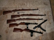 Repliki ppsz kar98 mauser rekonstrukcje ozdoba replika wojenne niemieckie 