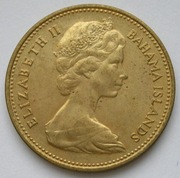 Jamajka 1 cent 1969 - Elżbieta II - stan menniczy -