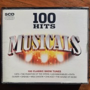100 Hits Musicals. 100 Classic Show tunes. 5 CD.