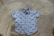 elegancka koszula dla chłopca r 92/98 krótki rękaw