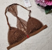 Biustonosz braletka, brązowy, rozmiar S, Scandale eco lingerie, NOWY