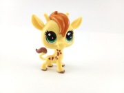 LITTLEST PET SHOP LPS - Żyrafa Żyrafka Spotley #122 [g570]