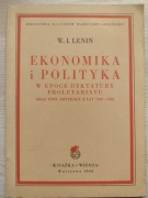 Ekonomika i Polityka w epoce dyktatury proletariatu ... , Włodzimierz Lenin