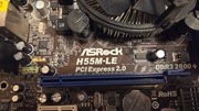 Asrock H55M-LE + Intel Core i3-550 + 8 GB RAM DDR3