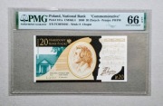 20 zł - 2010 - 200. rocznica urodzin Fryderyka Chopina - PMG 66 EPQ