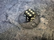 REBEL: KOŚĆ SZEŚCIOŚCIENNA  16MM - K6