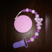 Zawieszka do smoczka z gryzakiem 