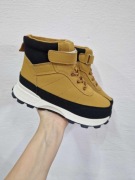 Nowe ocieplane buty zimowe kozaki chłopięce karmelowe botki r. 31 (18,5 cm)