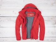 SUPERDRY__ARCTIC SD-WINDCHEATER__CZERWONA NA SZARYM POLARZE__L__J.NOWA