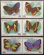 MOTYLE ŚWIATA - NOWE HEBRYDY - VANUATU ** - czysty 