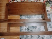 Łóżko dębowe długie 160 x 220