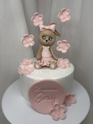 Figurka misia z masy cukrowej na tort-zestaw