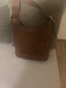 Brązowa Skórzana Torba Polo Ralph Loren