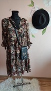 Cocomore sukienka wzorzasta damska boho