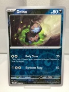 Pokémon TCG: Deino 065/086 holo Black Bolt & White Flare