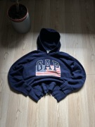 Bluza gap Navy USA hoodie skate baggy retro